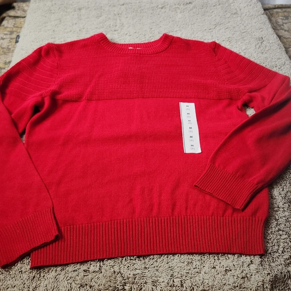 Boys' Pullover Sweater - Cat & Jack Red M(8)